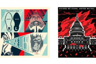 Cleon Peterson and Shepard Fairey Release Prints to Aid ACLU