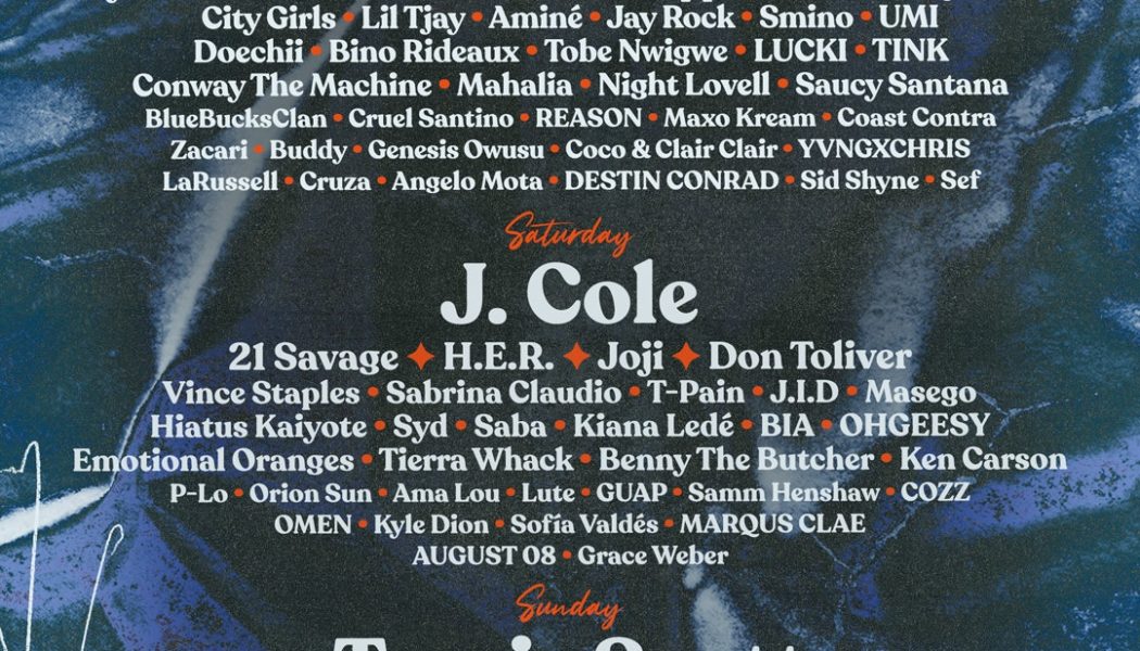 Day N Vegas 2022 Lineup Announced: SZA, J. Cole, Travis Scott, and More