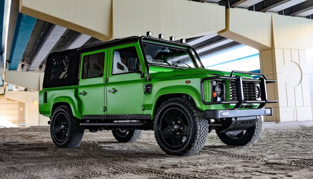 E.C.D. Automotive Design Drops a Corvette LT1 Engine Inside the Land Rover Defender 110