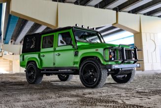 E.C.D. Automotive Design Drops a Corvette LT1 Engine Inside the Land Rover Defender 110