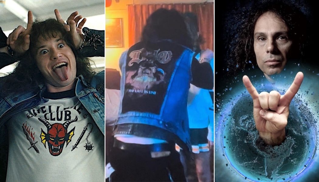 Eddie Munson’s Dio Back Patch Was Gifted to Stranger Things by Ronnie James Dio’s Estate