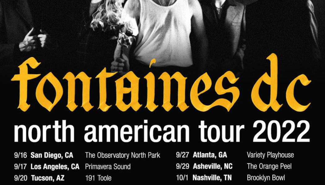 Fontaines D.C. Announce Fall 2022 US Tour, Share “Roman Holiday” Video: Watch