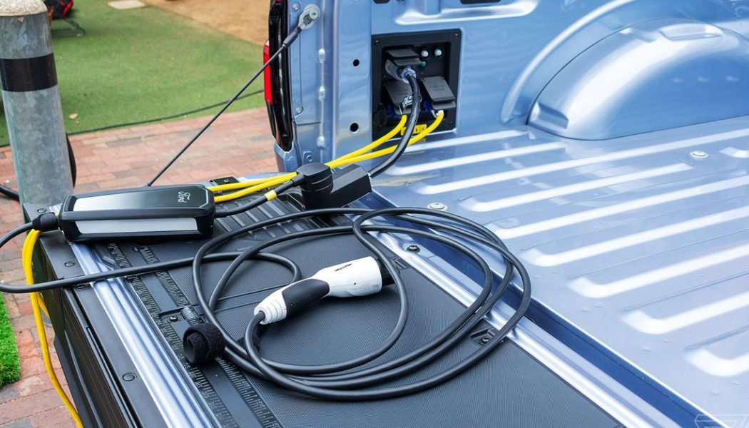 Ford surprises F-150 Lightning owners with accessory that can recharge stranded Teslas