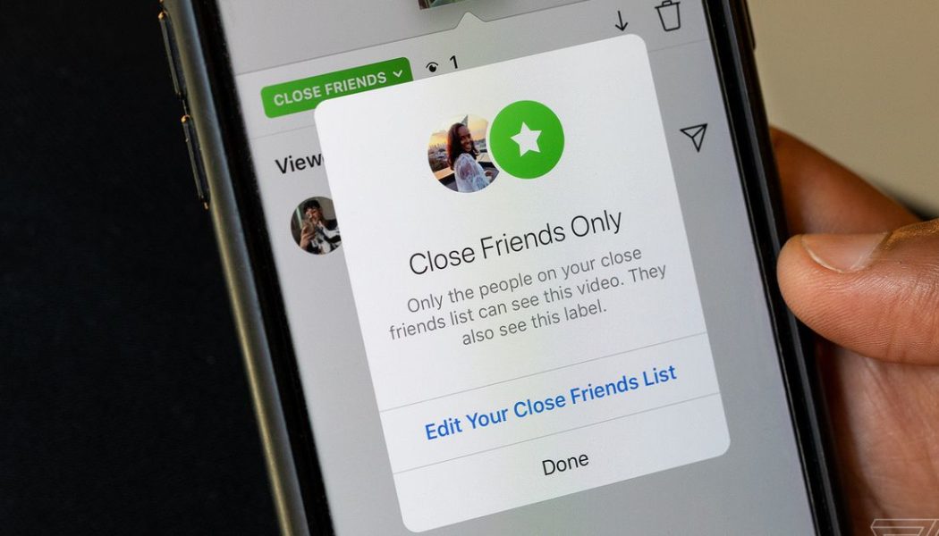 How to add Instagram close friends