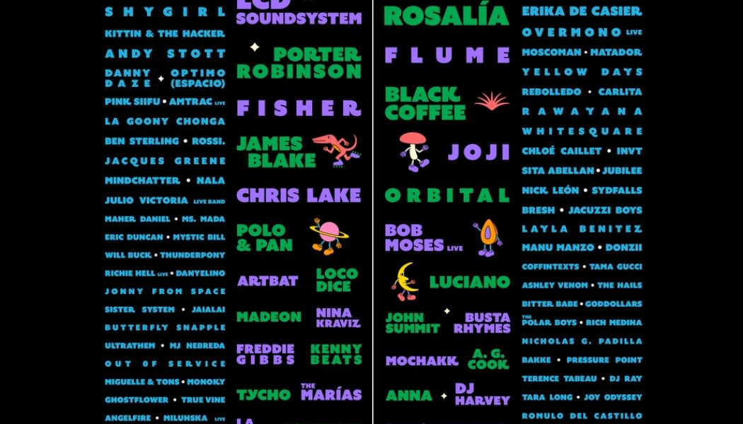 III Points Festival 2022: LCD Soundsystem and Flume Join Rosalía as Headliners