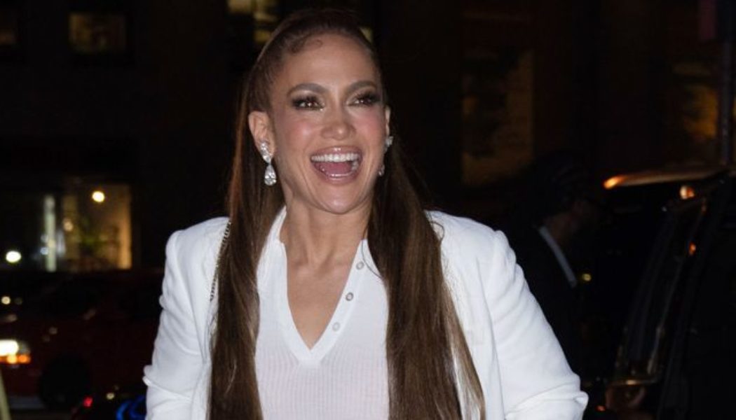 J.Lo Wore the Trouser Trend That Kate Middleton and Meghan Markle Both Love