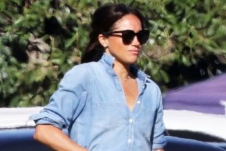 Meghan Markle Wore Denim Shorts With Toe-Jewellery Sandals, Now I Need a Pair