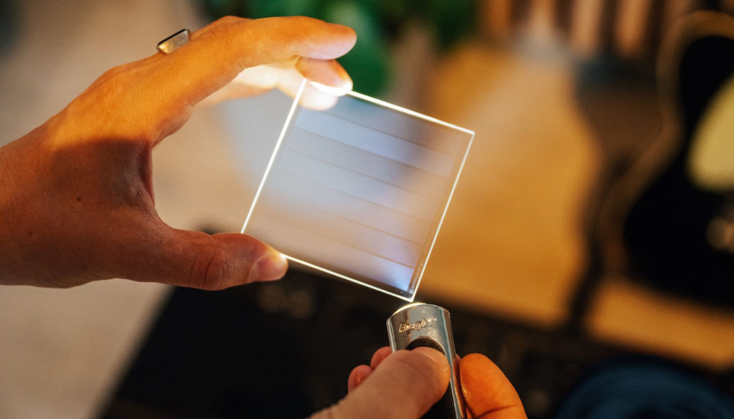 Microsoft Making Glass Platters That Store Music Data