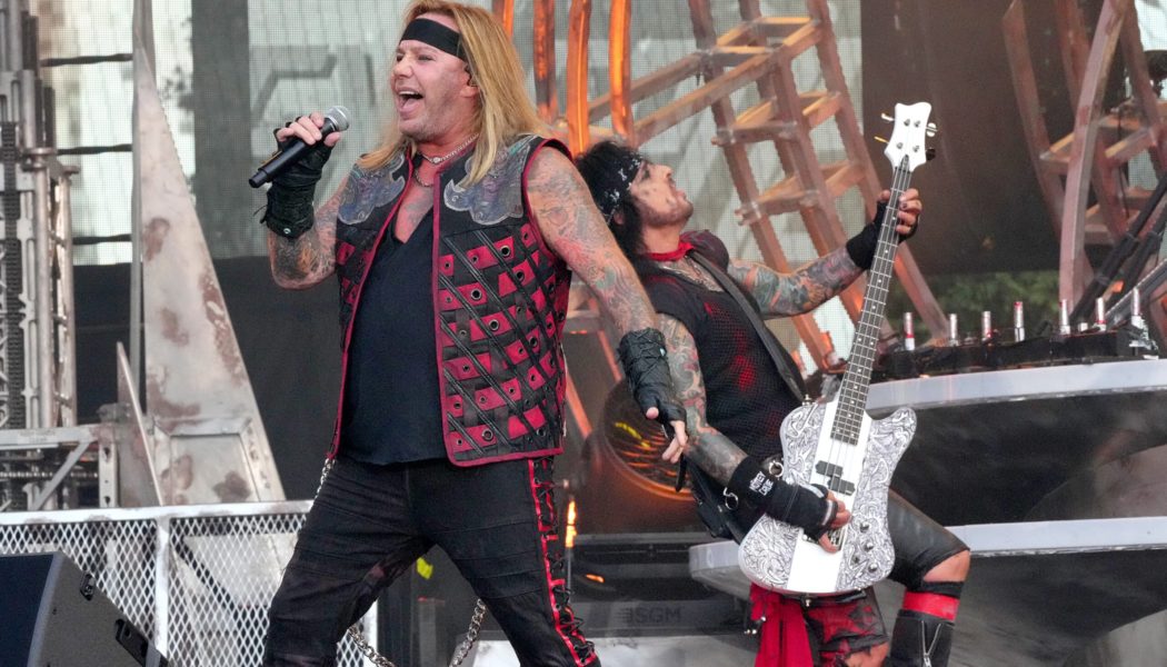 Motley Crue Jams With MGK at Stadium Tour Kickoff in Atlanta