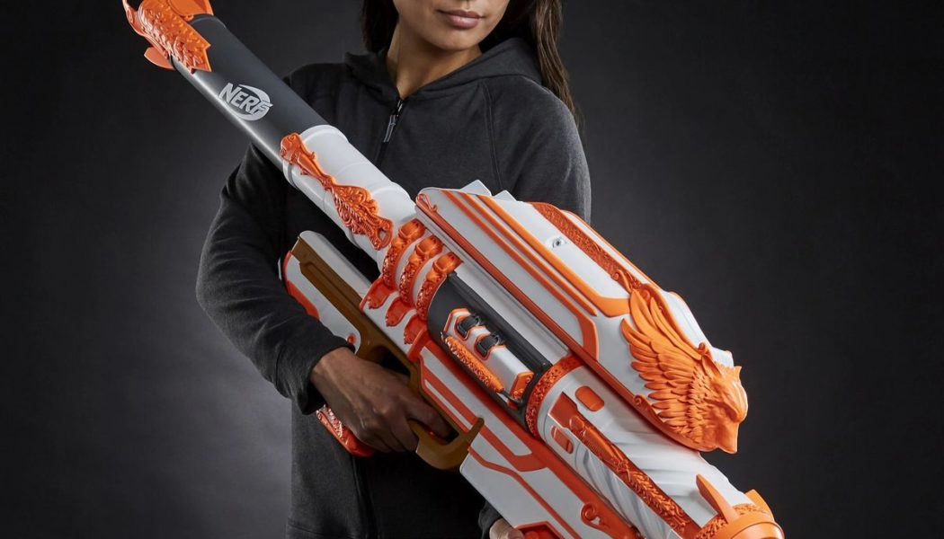 Nerf’s Gjallarhorn rocket launcher from Destiny is truly gigantic — preorders begin July 7th