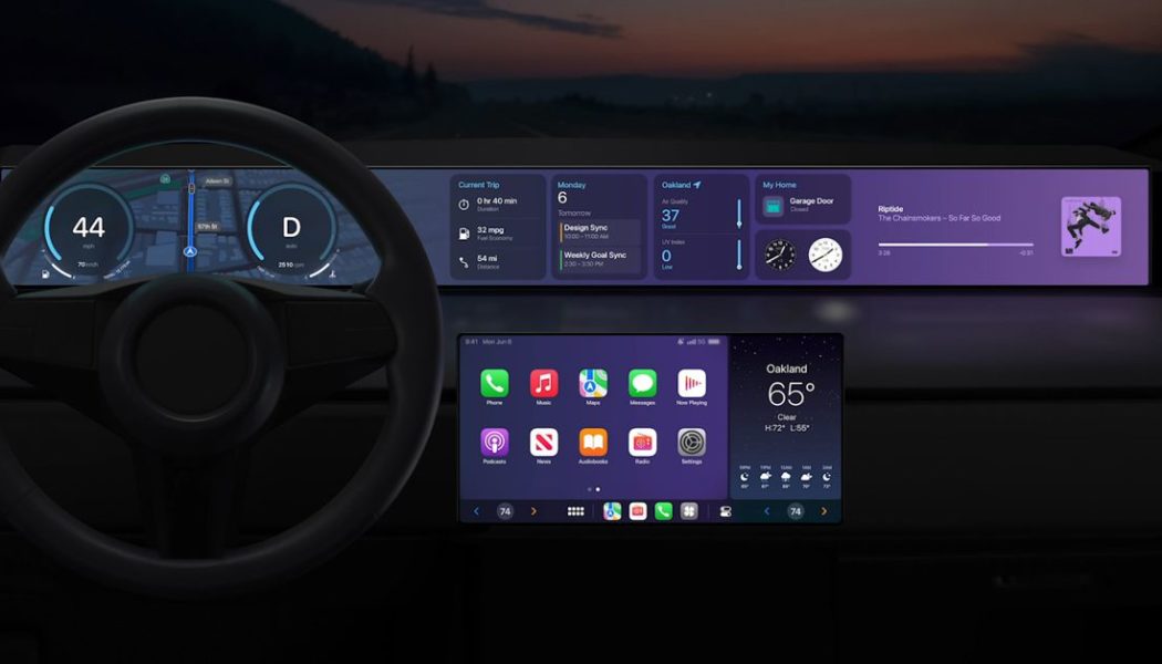 New CarPlay looks like what Apple Car could look like