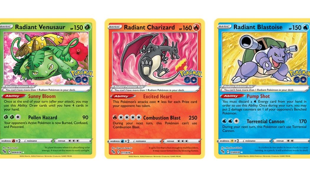 ‘Pokémon GO’ TCG Expansion Reveals Further Promo Cards