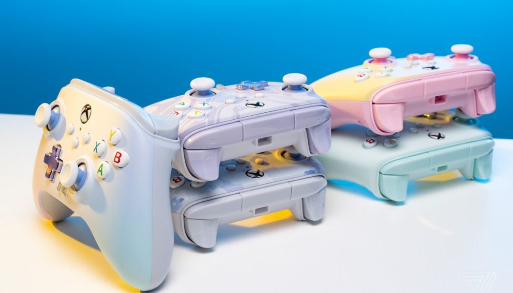 PowerA’s pastel controllers are perfect for a summer spent playing games indoors