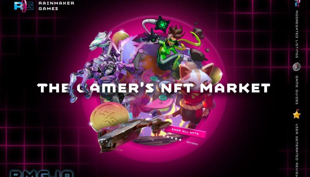 Rainmaker Games Announces the First Cross-Chain, GameFi-Exclusive NFT Marketplace