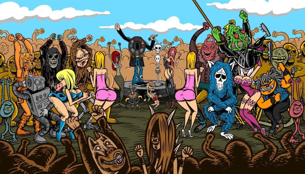 Rob Zombie Unveils Wild NSFW Animated Video for “Shake Your Ass-Smoke Your Grass”: Watch