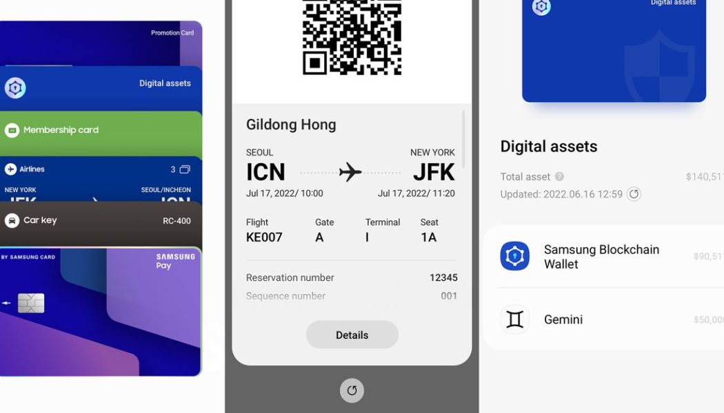 Samsung Wallet is back to organize your ID, keys, and crypto