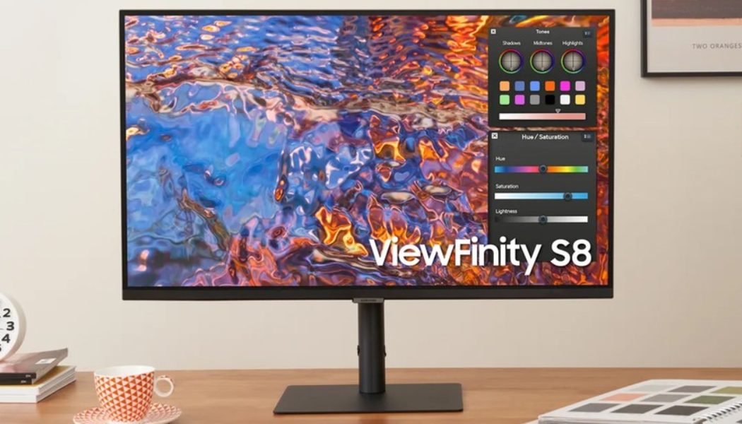 Samsung’s ViewFinity S8 Is a Pantone Validated UHD Display for Creatives