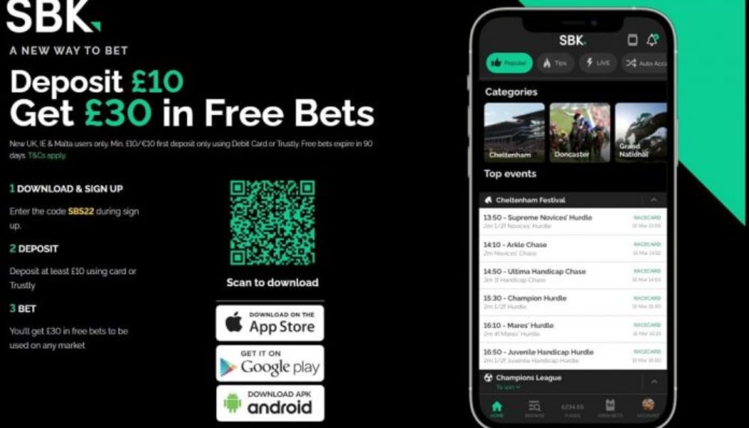 SBK Royal Ascot Betting Offer | £30 Horse Racing Free Bet