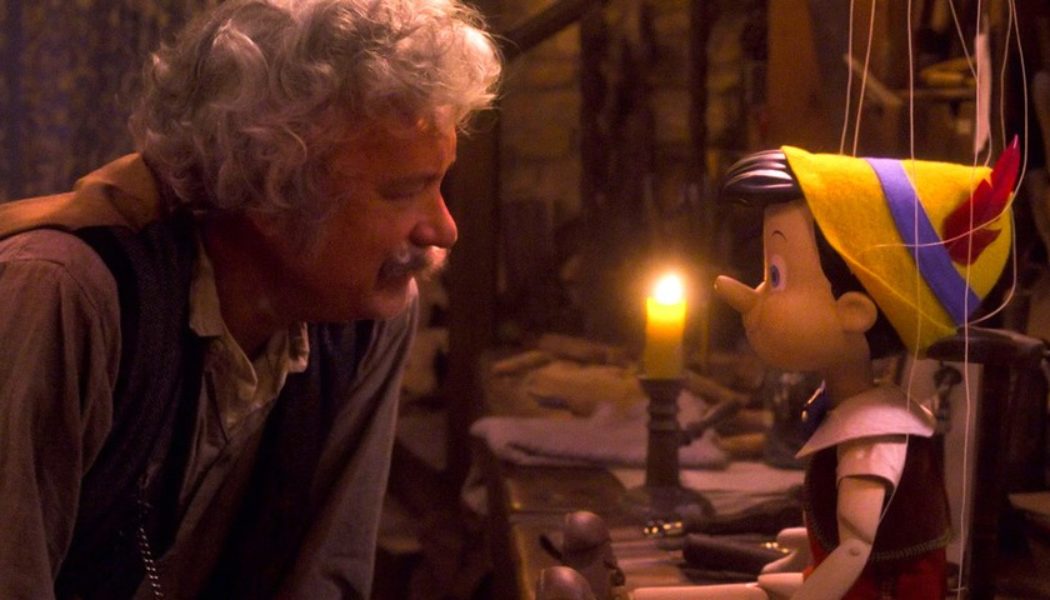 See Tom Hanks as Geppetto in First Trailer for Disney’s Live-Action ‘Pinocchio’