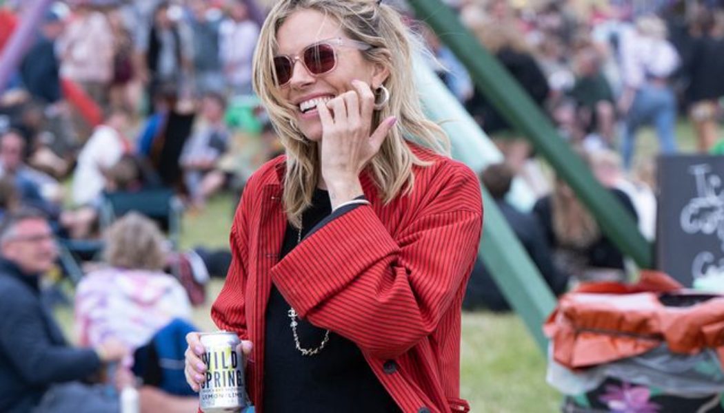 Sienna Miller Just Wore an Epic Mango Dress at Glastonbury