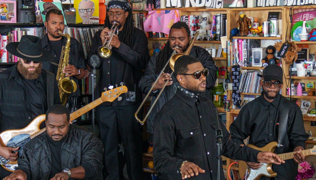 Usher Performs “Tiny Desk Concert” for NPR