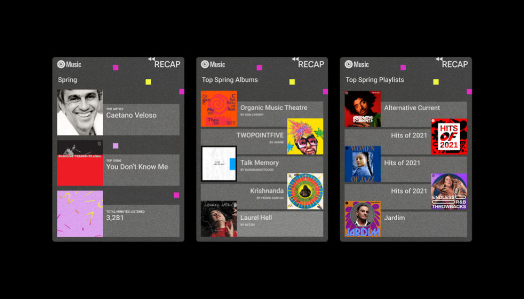 YouTube Music leapfrogs Spotify Wrapped with new seasonal recap playlists