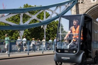 Amazon is using electric cargo bikes that look like mini-trucks to make deliveries in the UK