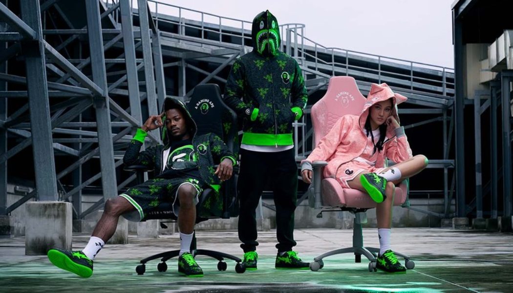 BAPE and Razer Reunite for “A Gaming Ape” Capsule Collection