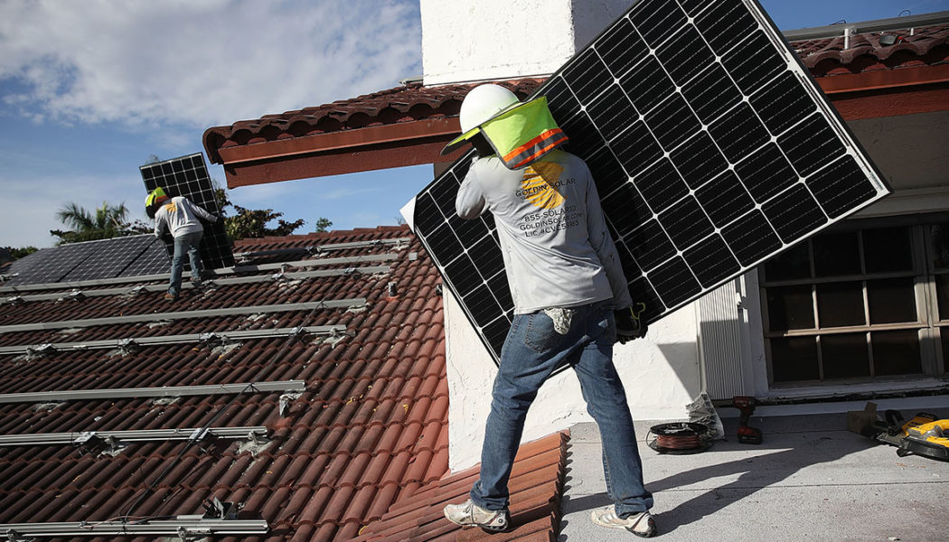 Biden launches plan to bring solar to low-income homes