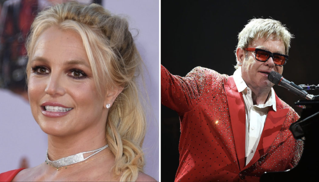 Britney Spears Records “Tiny Dancer” Duet with Elton John: Report