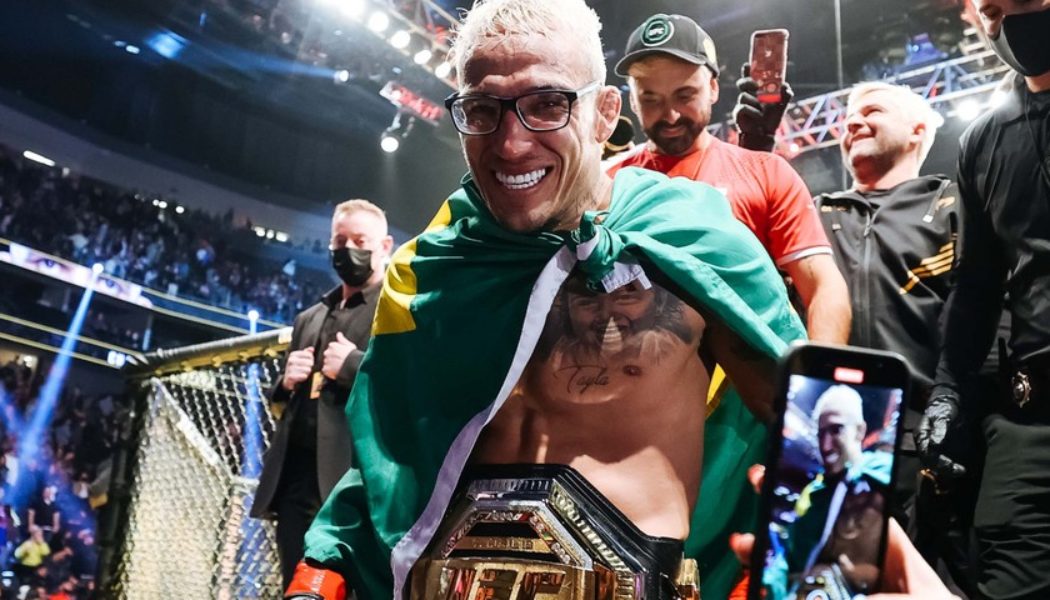 Charles Oliveira Crowned 2022 ESPYS Fighter of the Year