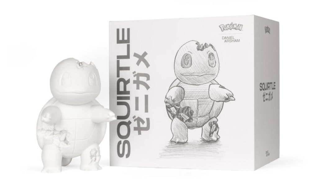 Daniel Arsham Reveals ‘CRYSTALIZED SQUIRTLE’ Sculpture