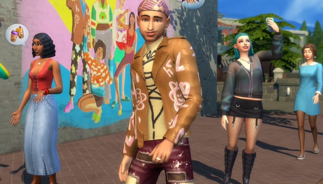 Depop Partners With ‘The Sims 4’ on In-Game Marketplace and Circular Fashion Collection