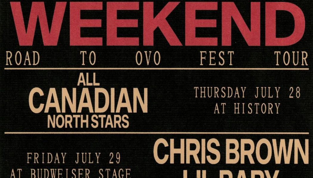 Drake Announces October World Weekend Concerts With Lil Wayne, Nicki Minaj, and More