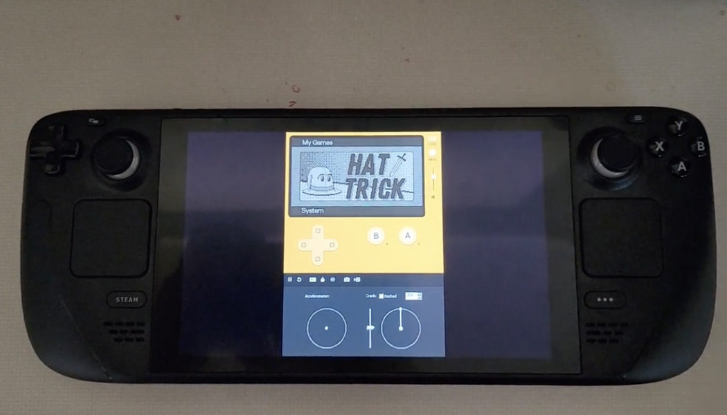 Even the Playdate Simulator can run on Steam Deck