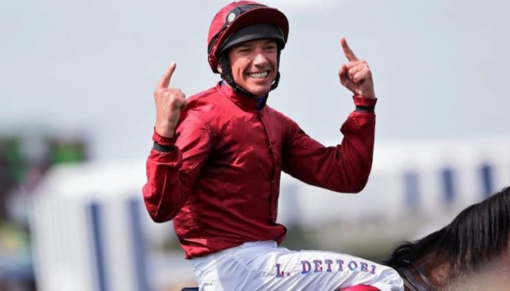 Frankie Dettori In Action At Chelmsford Today