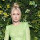 Gigi Hadid Dazzles in Embellished Lime Green Dress