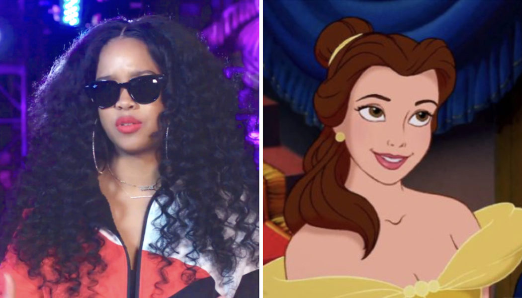 H.E.R. Cast as Belle in Blended Live-Action/Animated Beauty and the Beast Special