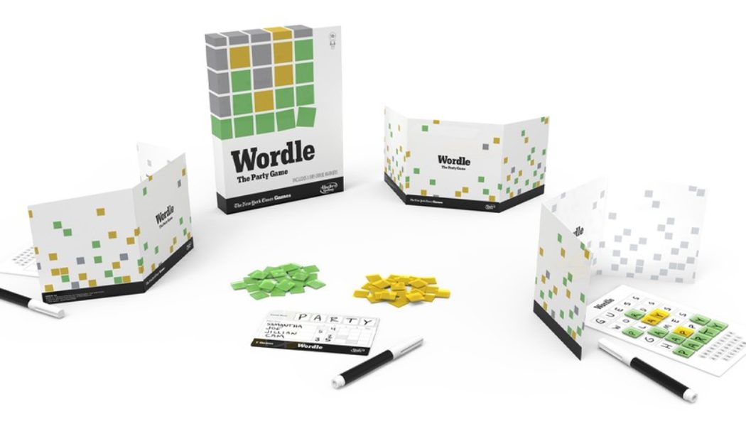 Hasbro Has Created a ‘Wordle’ Board Game