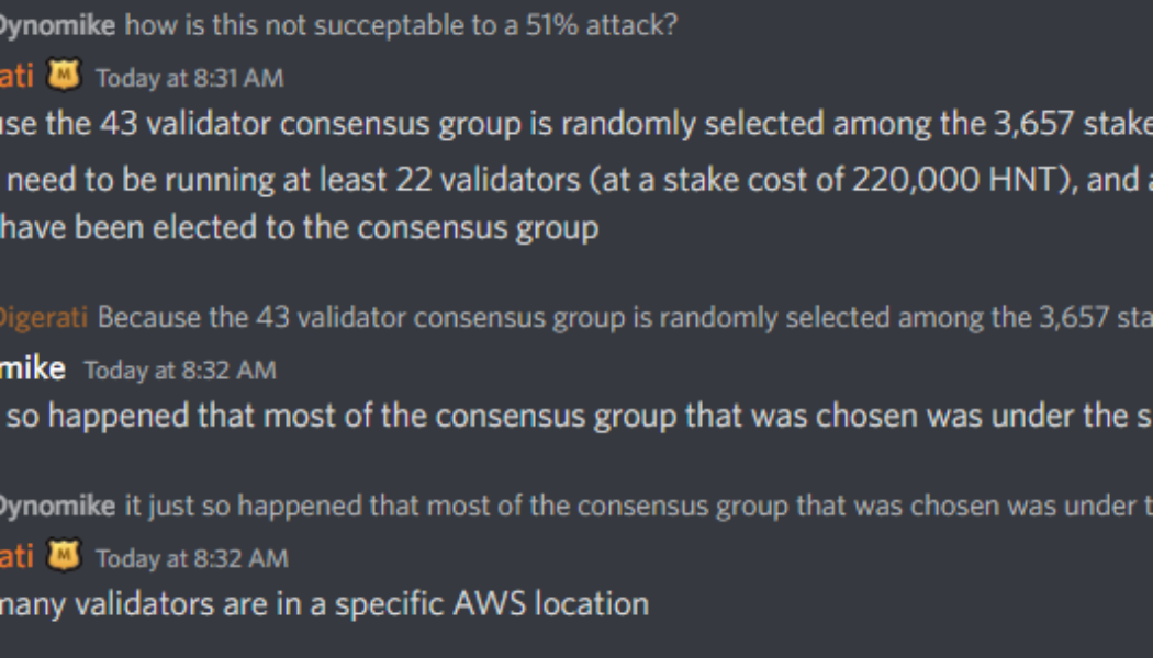 Helium network team resolves consensus error after 4-hour outage