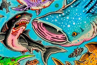 Henbo Henning Releases ‘SHARK WEEK’ Giclée Print