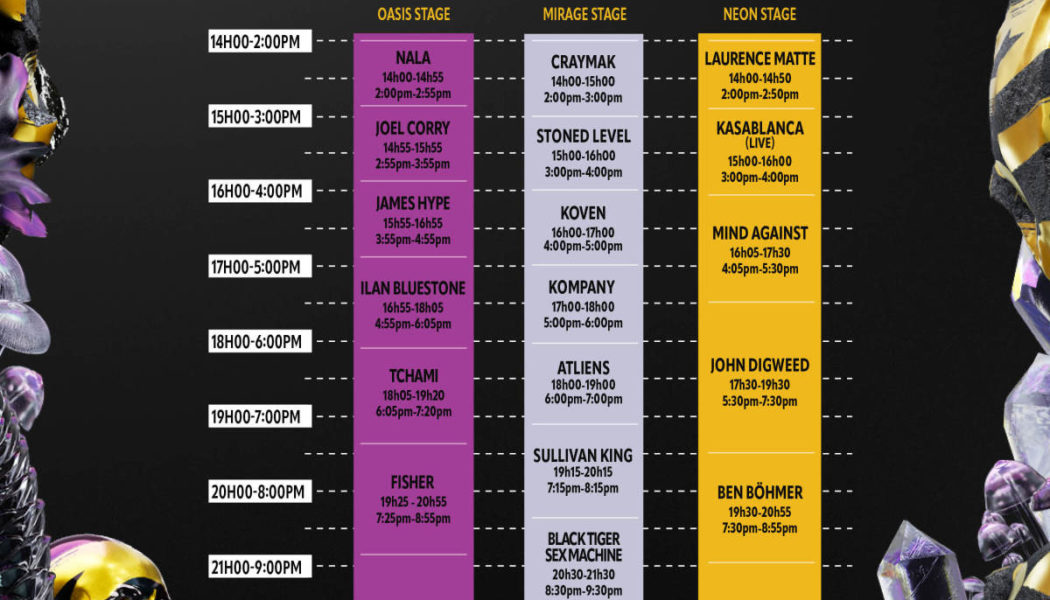 îLESONIQ Reveals Set Times for 2022 Festival With Eric Prydz, Swedish House Mafia, More