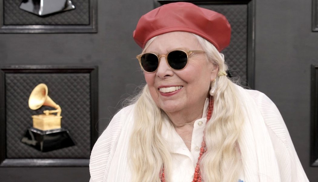 Joni Mitchell Gives Rare Surprise Performance at Newport Folk Festival