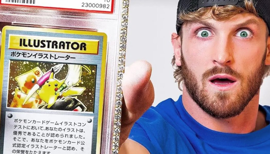 Logan Paul Turns World’s Most Expensive Pokémon Card Into an NFT