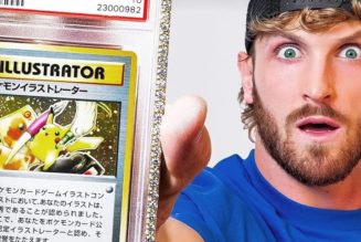 Logan Paul Turns World’s Most Expensive Pokémon Card Into an NFT