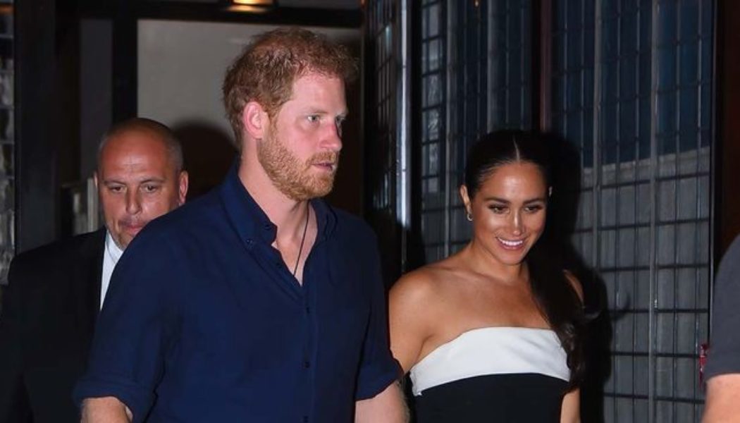 Meghan Markle Wore a Strapless, Flowy Jumpsuit for Date Night in NYC