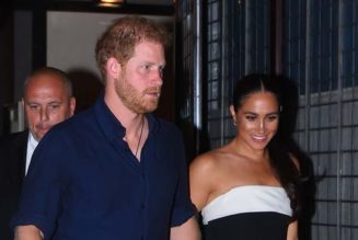 Meghan Markle Wore a Strapless, Flowy Jumpsuit for Date Night in NYC