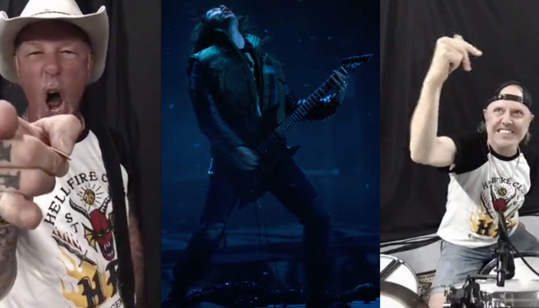 Metallica Duet with Stranger Things’ Eddie on “Master of Puppets”: Watch