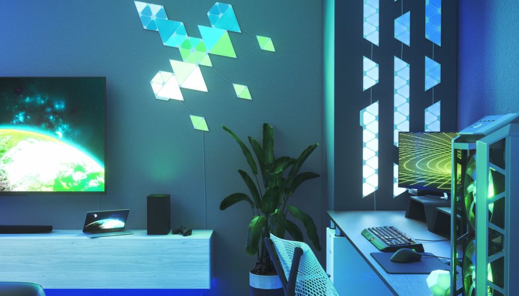 Nanoleaf’s colorful smart lights and panels are up to 58 percent off