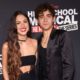 Olivia Rodrigo & Joshua Bassett Reunite on Red Carpet For ‘HSMTMTS’ Season 3 Premiere